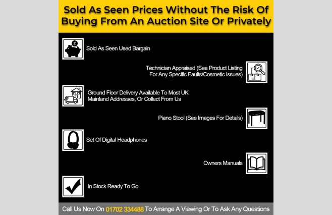 Used Technics SX-PX205 Rosewood Digital Piano Sold As Seen Bargain - Image 2